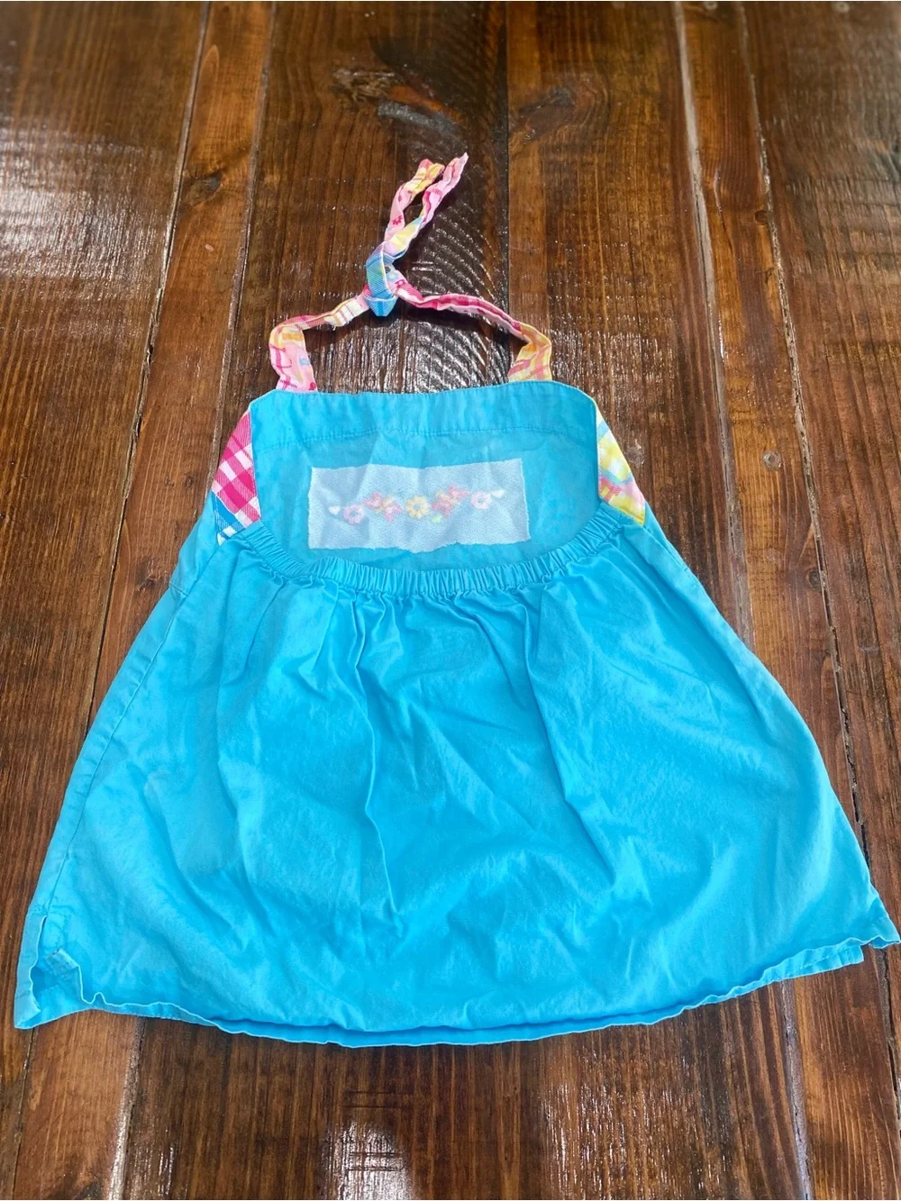 Okie Dokie Girls Size 5 Patchwork Skort & Halter Top 2 Piece Set